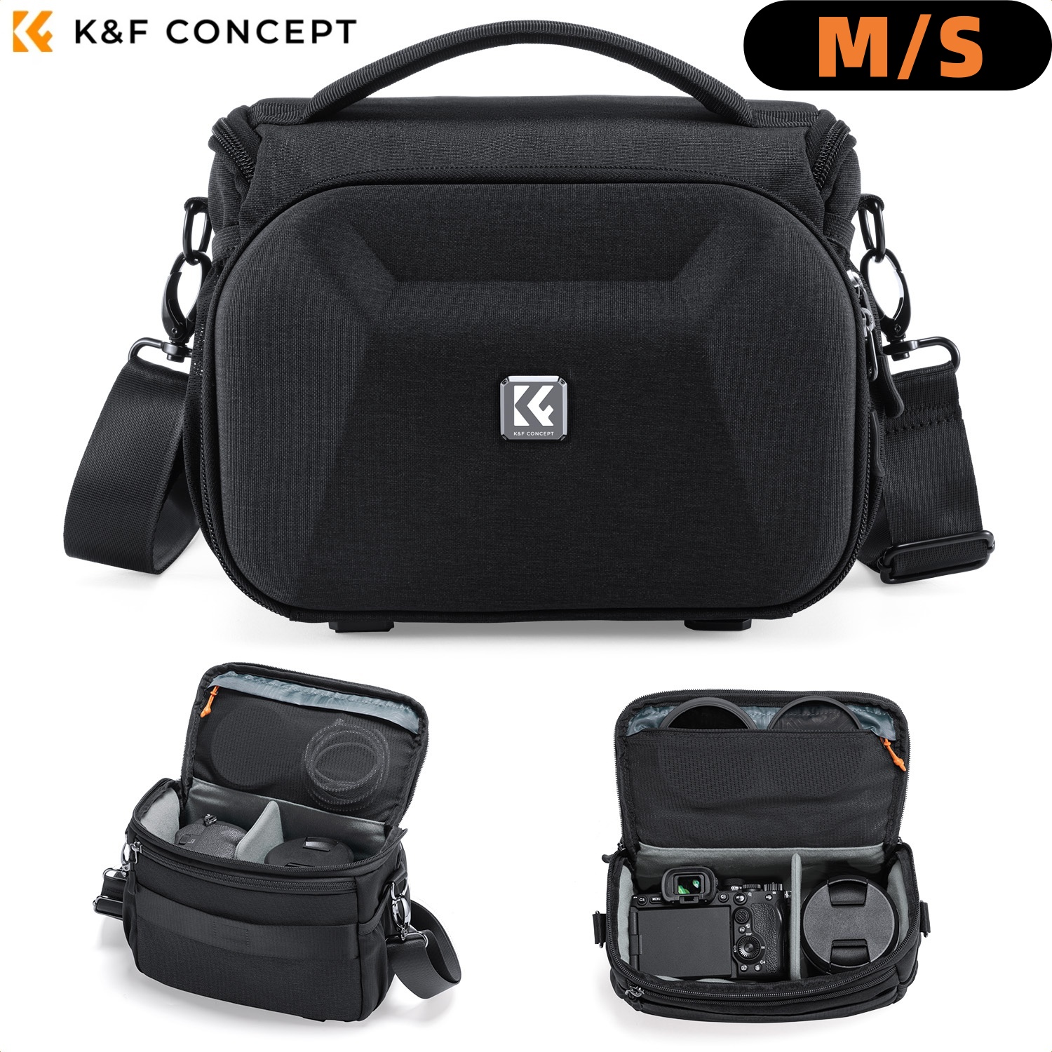 Camera Bag Waterproof - K&F CONCEPT Lightweight Tough Camera Sling