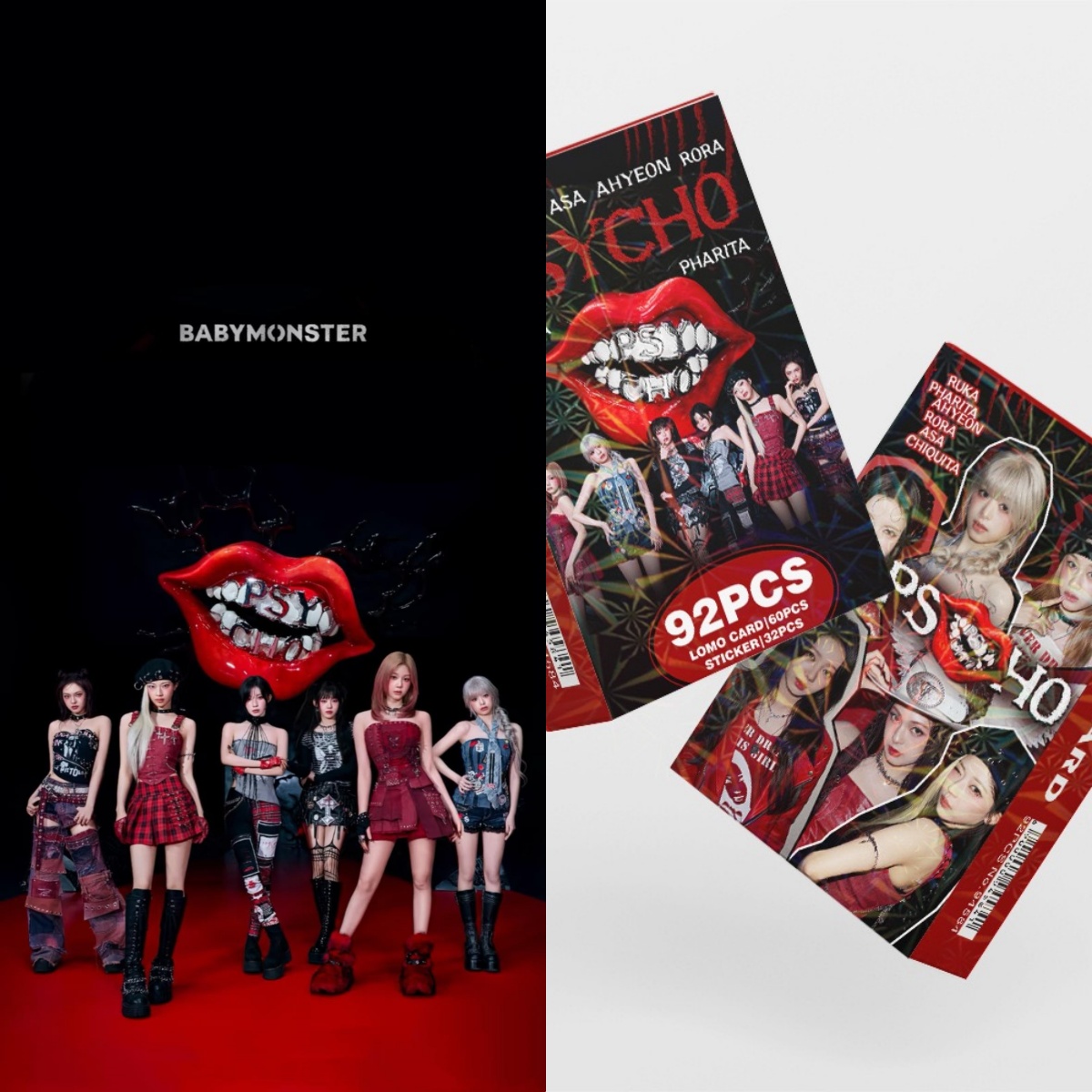 Photography Portfolio - 55/92PCS Kpop Hot Girl Group BABYMONSTER