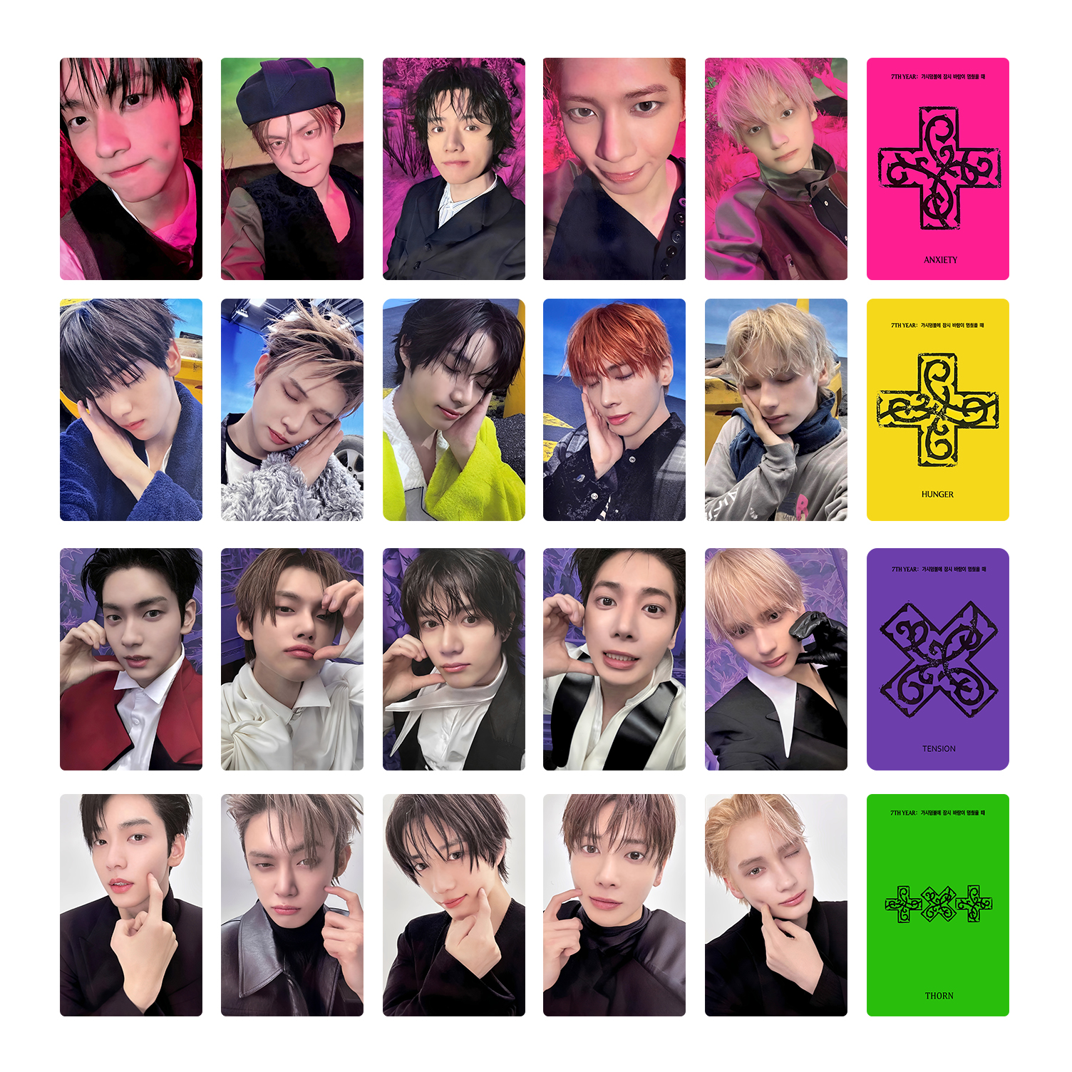 Photography Portfolio - Kpop Trend Lomo Card Korean Star