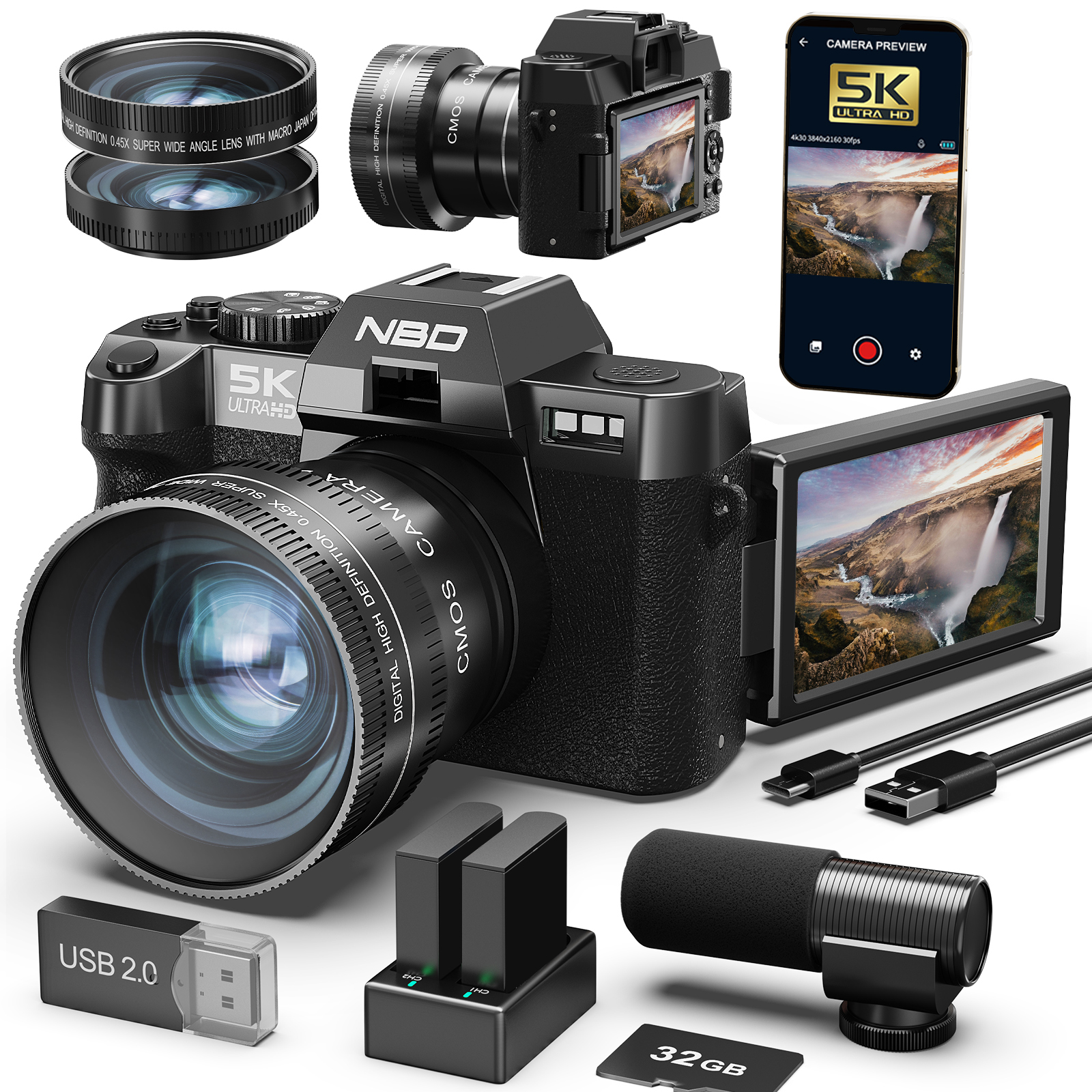Photography Nature Images - NBD 48MP&4K Digital Cameras for Photography