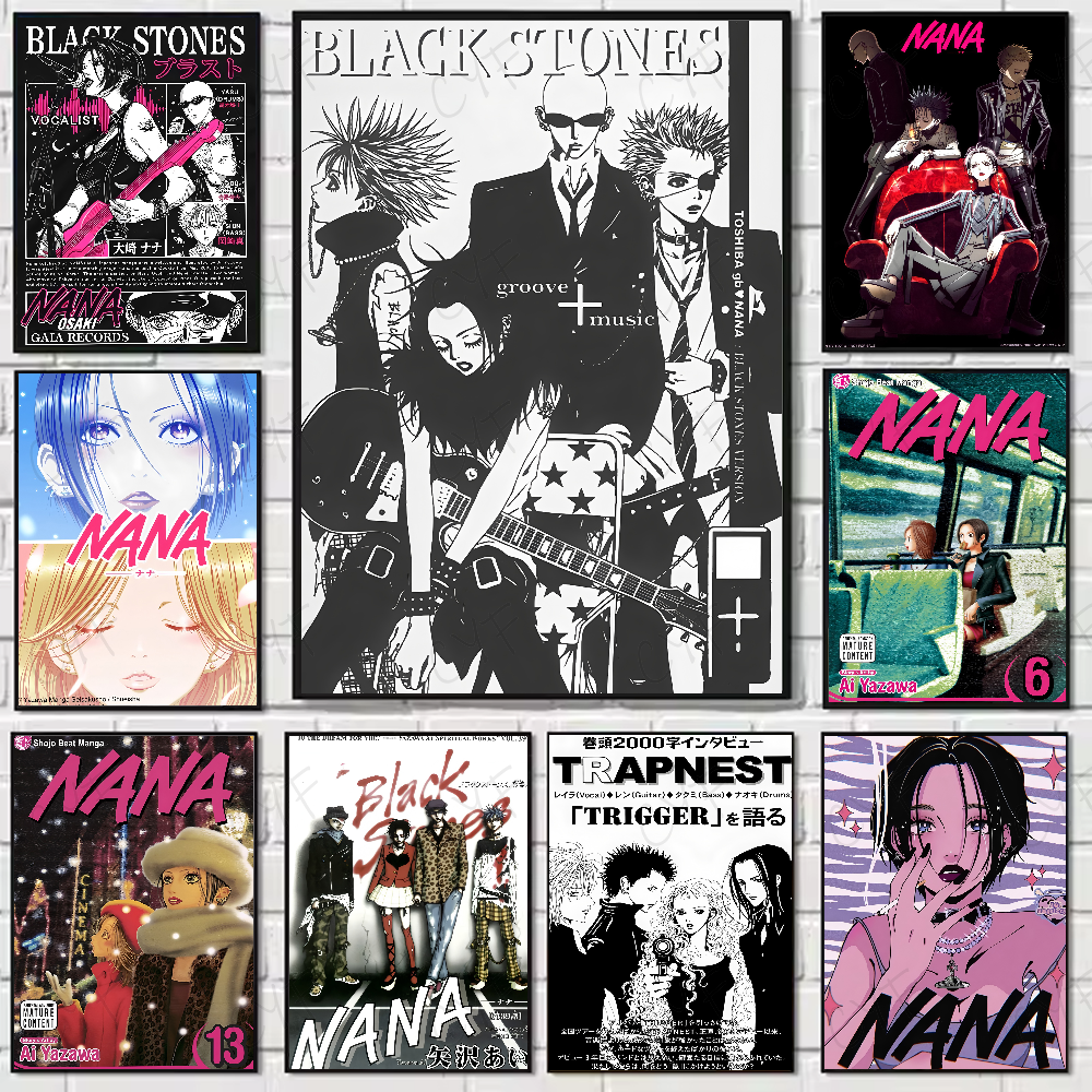 Photography Hobby - Anime N-NANA Shoujo Manga Poster Waterproof