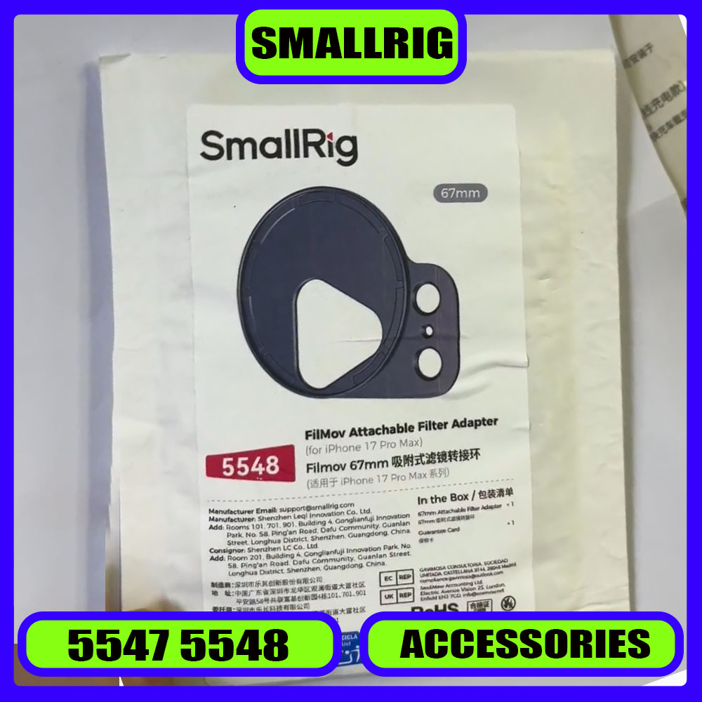 Photography Pro - SmallRig FilMov Attachable 67mm Filter Adapter