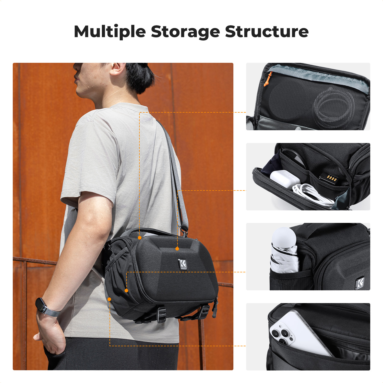 K&F CONCEPT Lightweight Tough  - Camera Bag Waterproof recension och pris