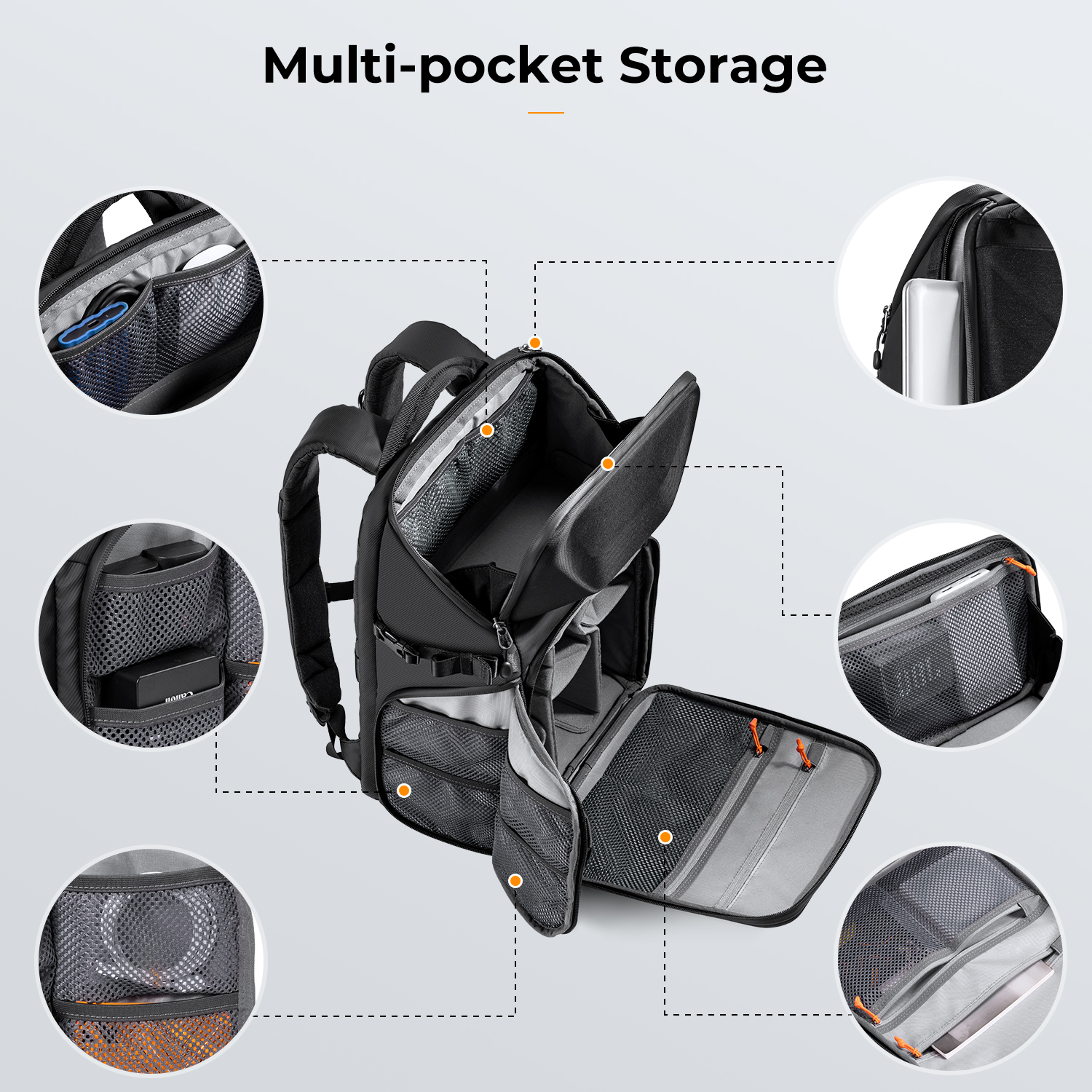 K&F CONCEPT 20L Camera Backpac - Camera Bag Waterproof recension och pris