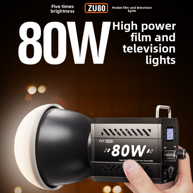 ZU80 80w Handheld Exterior Lam - Photography Year recension och pris