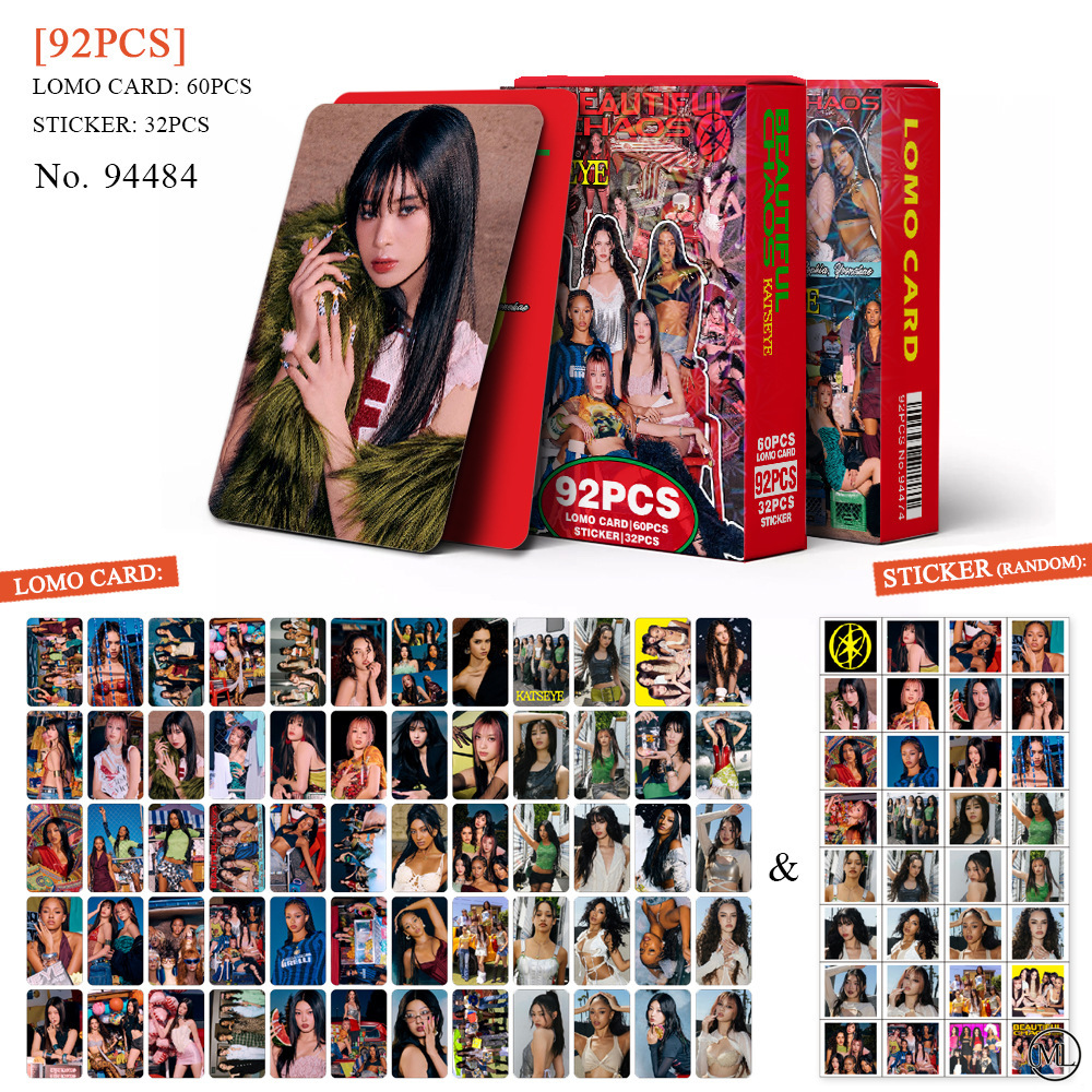92Pcs/Set Kpop Idol KATSEYE Ne - Photography Portfolio recension och pris