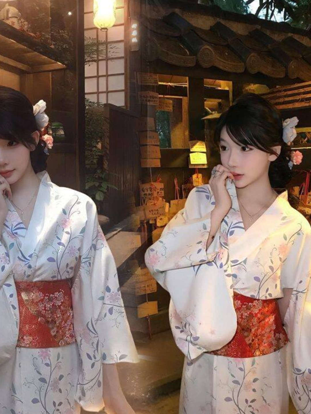 Traditional Japanese Kimono St - Photography Year recension och pris