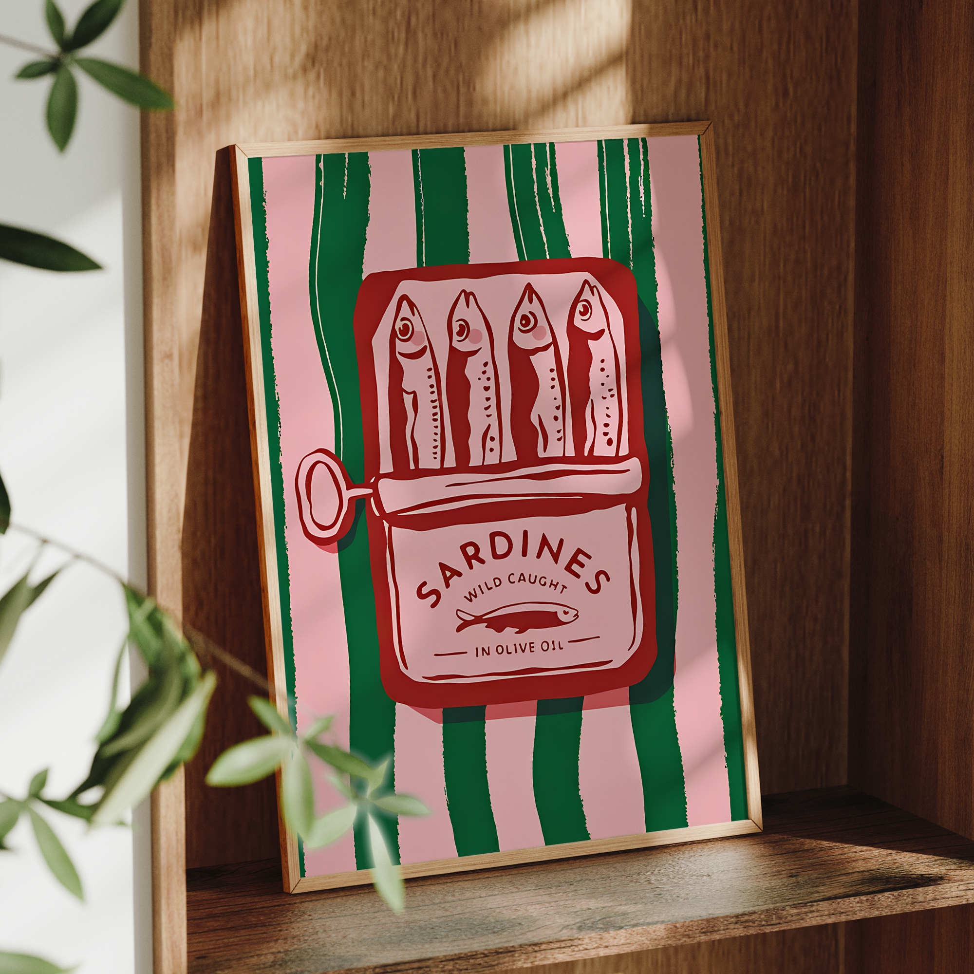 Vintage Cartoon Olive Oil Sard - Photography Hobby recension och pris