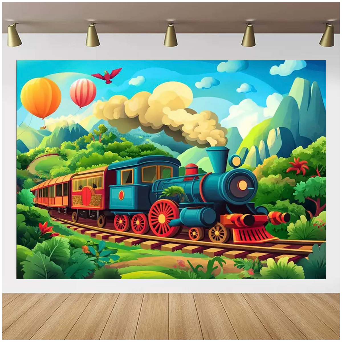 Halo Train Adventure Theme Bac - Photography Pro recension och pris