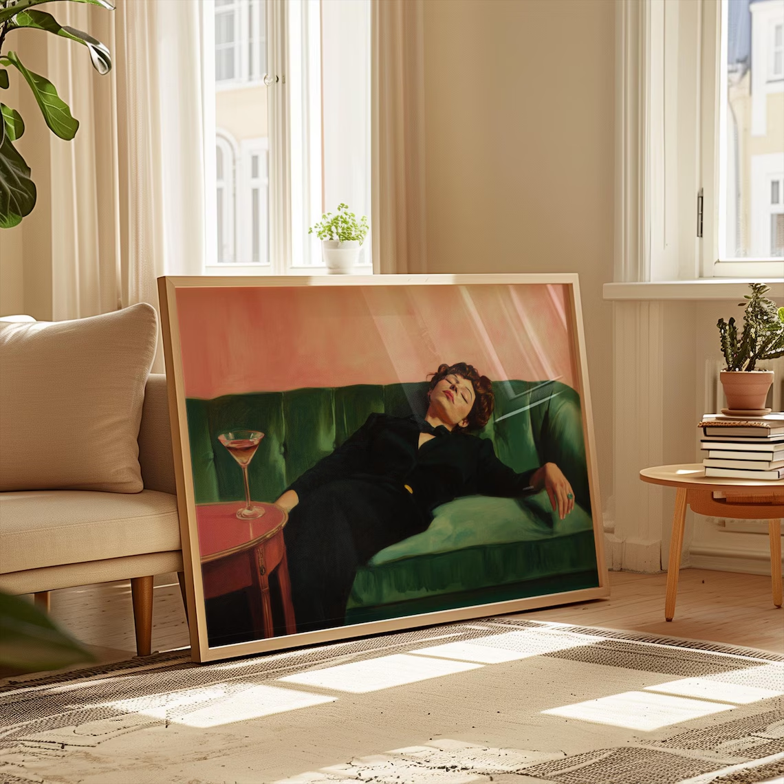Woman on Couch with Martini |  - Photography Hobby recension och pris