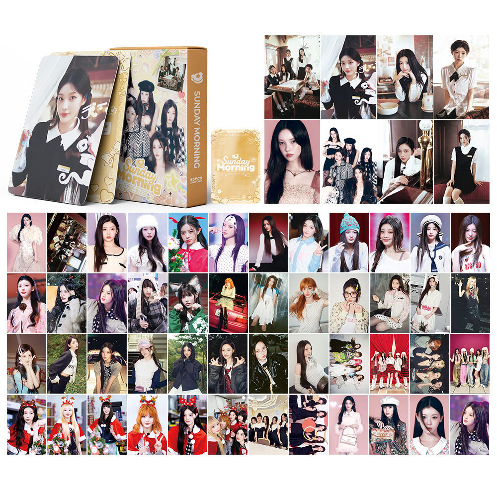 55pcs/set kpop Lomo Cards New  - Photography Portfolio recension och pris
