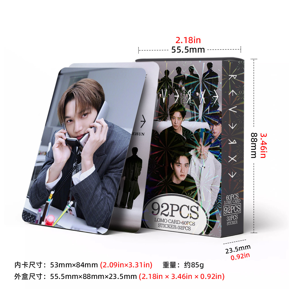 In-stock 92 EXO small cards, n - Photography Portfolio recension och pris