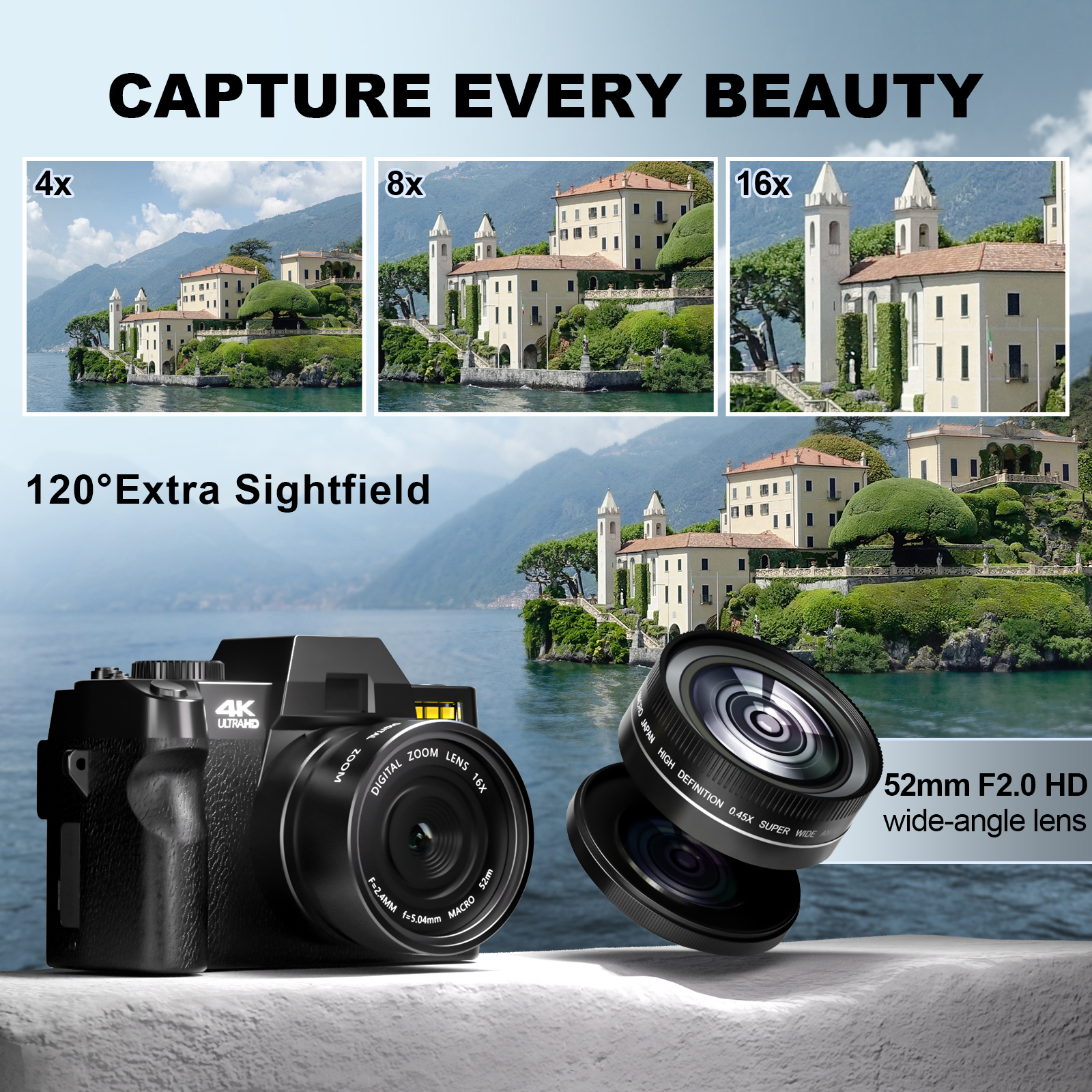 NBD 48MP Digital Cameras for P - Photography Nature Images recension och pris