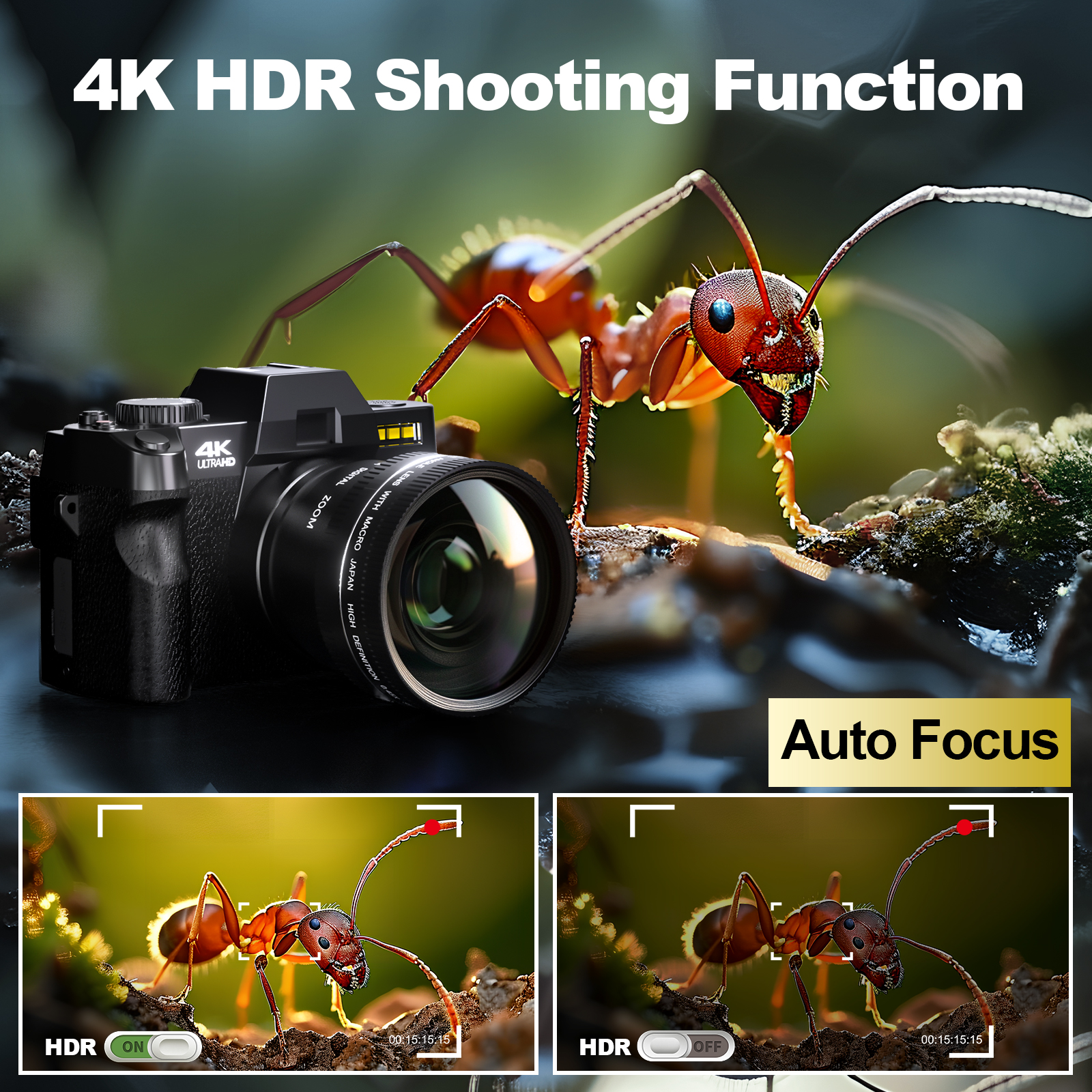 NBD 48MP Digital Cameras for P - Photography Nature Images recension och pris