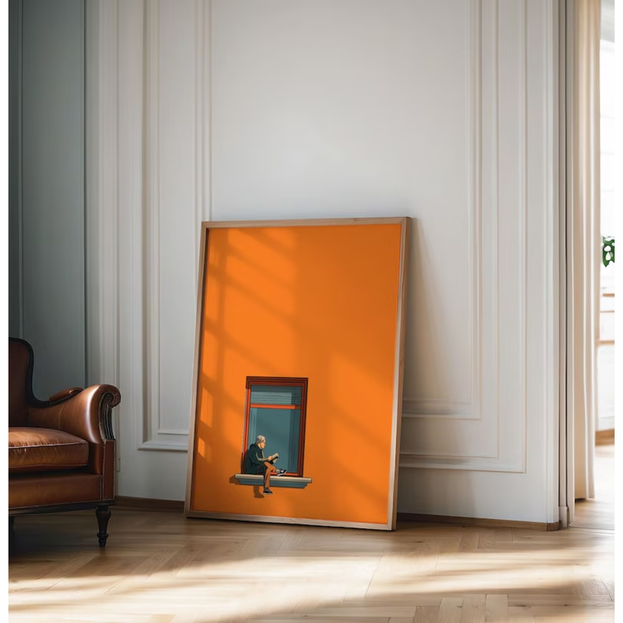 Orange Minimalist Dopamine War - Photography Hobby recension och pris