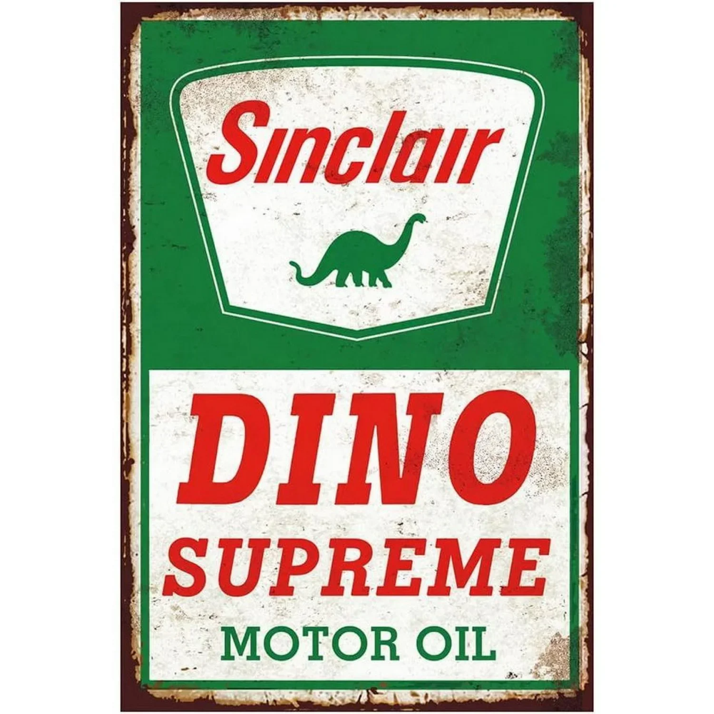 Vintage-Style Motor Oil Gas Si - Photography Hobby recension och pris