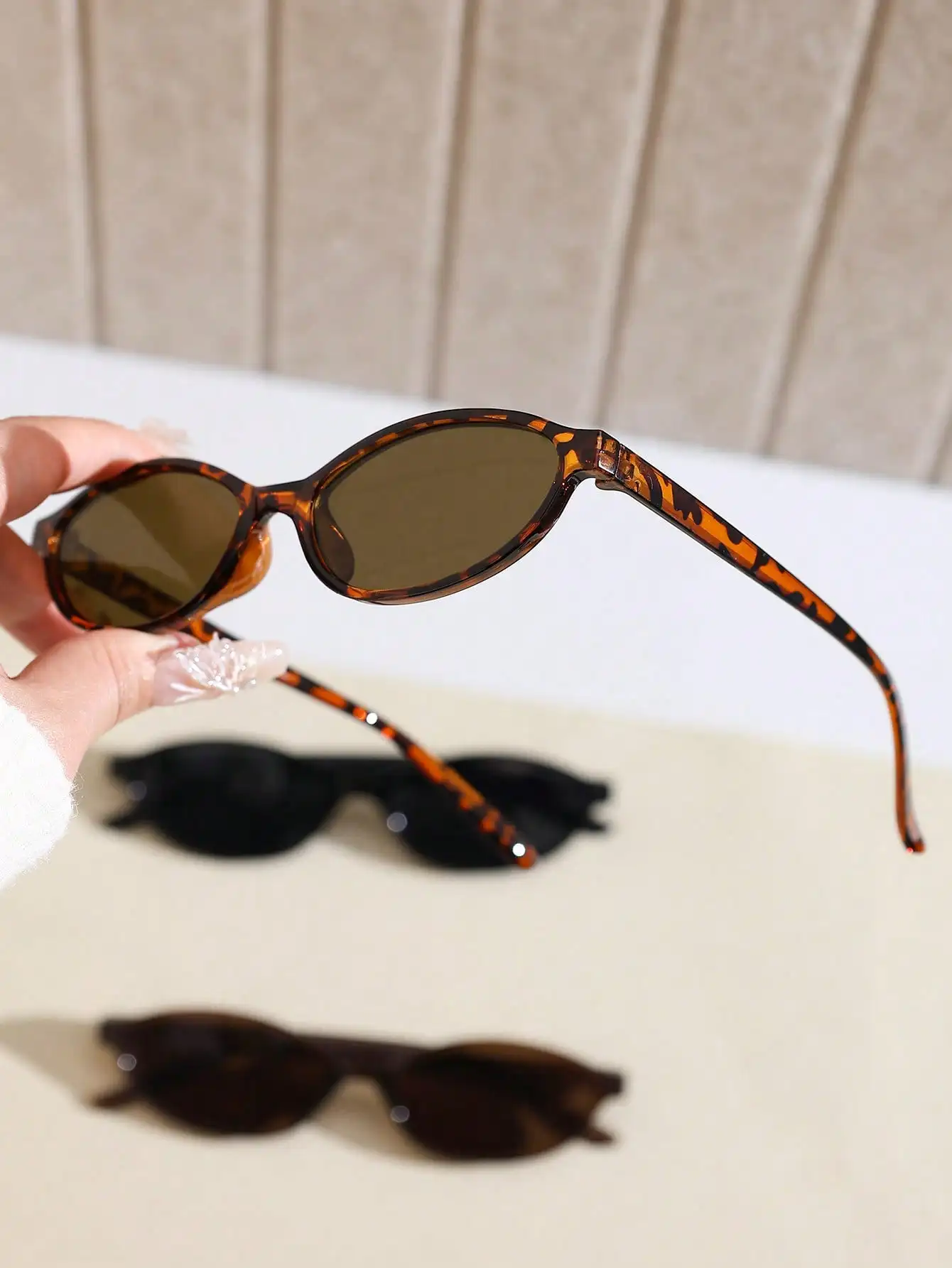 1 Pair Retro Geometric Full Fr - Photography Framing recension och pris