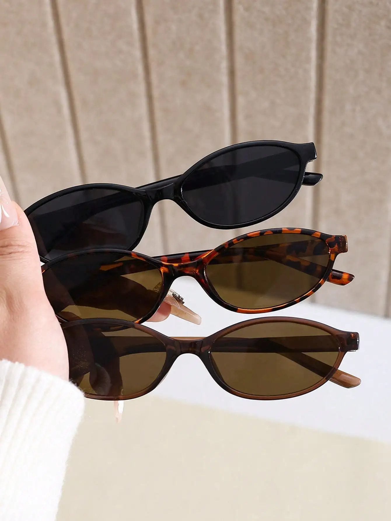 1 Pair Retro Geometric Full Fr - Photography Framing recension och pris