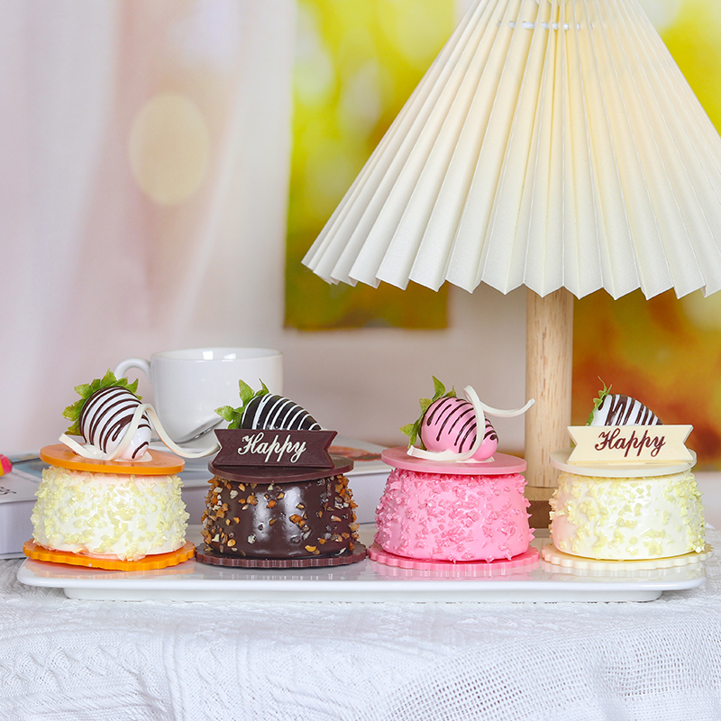 1PC Artificial Mousse Cake Des - Photography Pro recension och pris