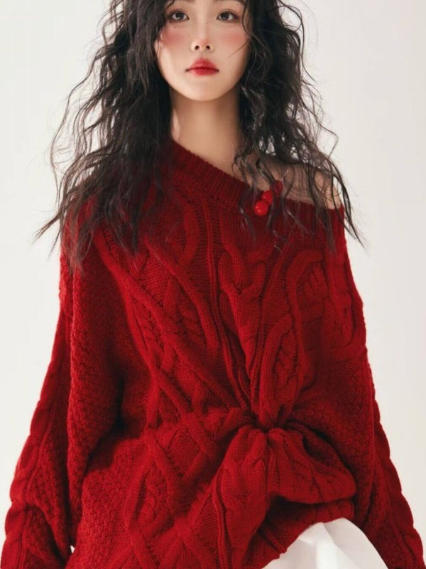 Red Sweater Girl Studio Art Ph - Photography Online recension och pris