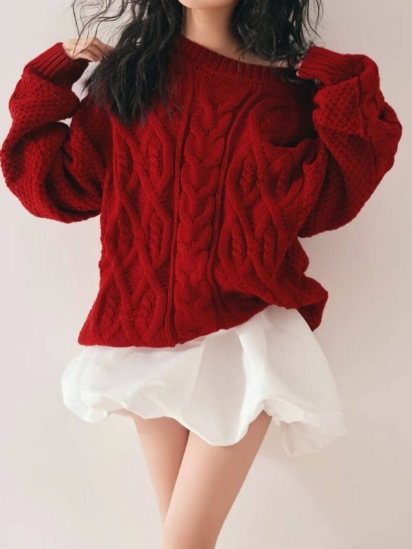 Red Sweater Girl Studio Art Ph - Photography Online recension och pris
