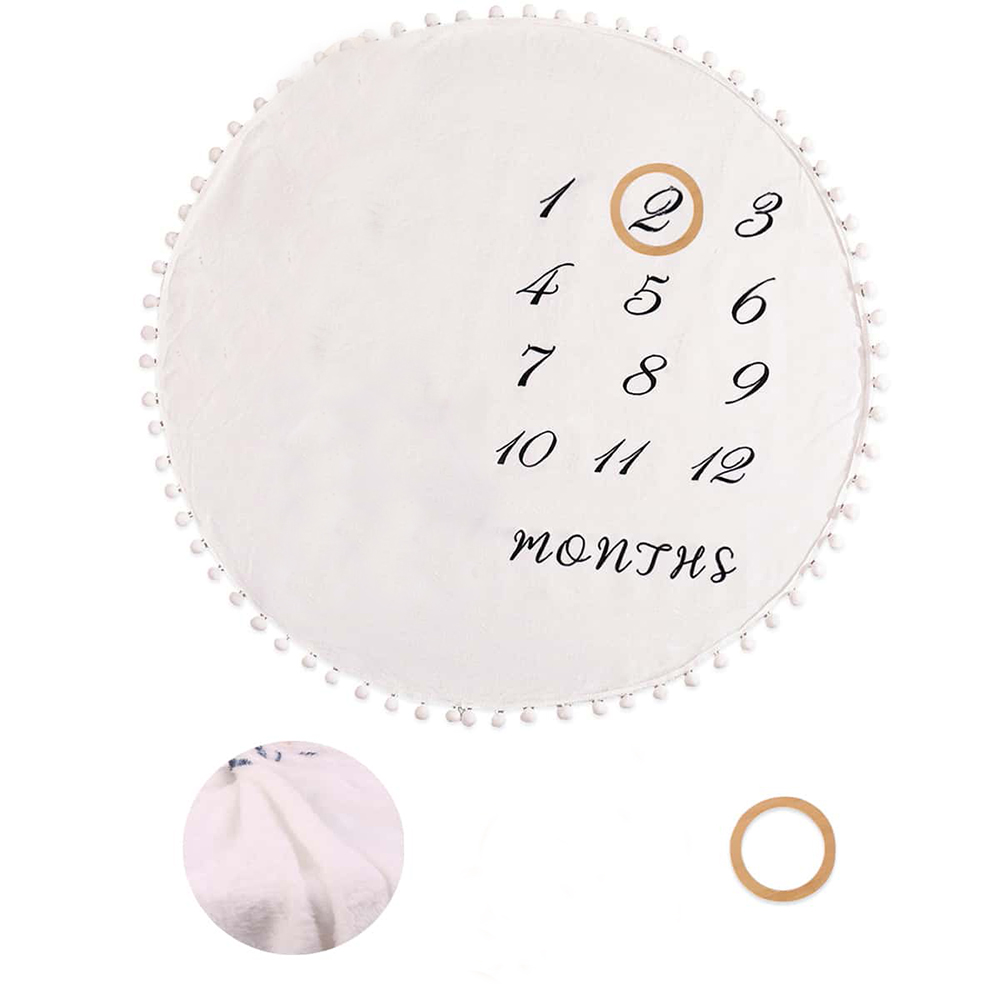 Flannel Month Milestone Blanke - Photography Year recension och pris