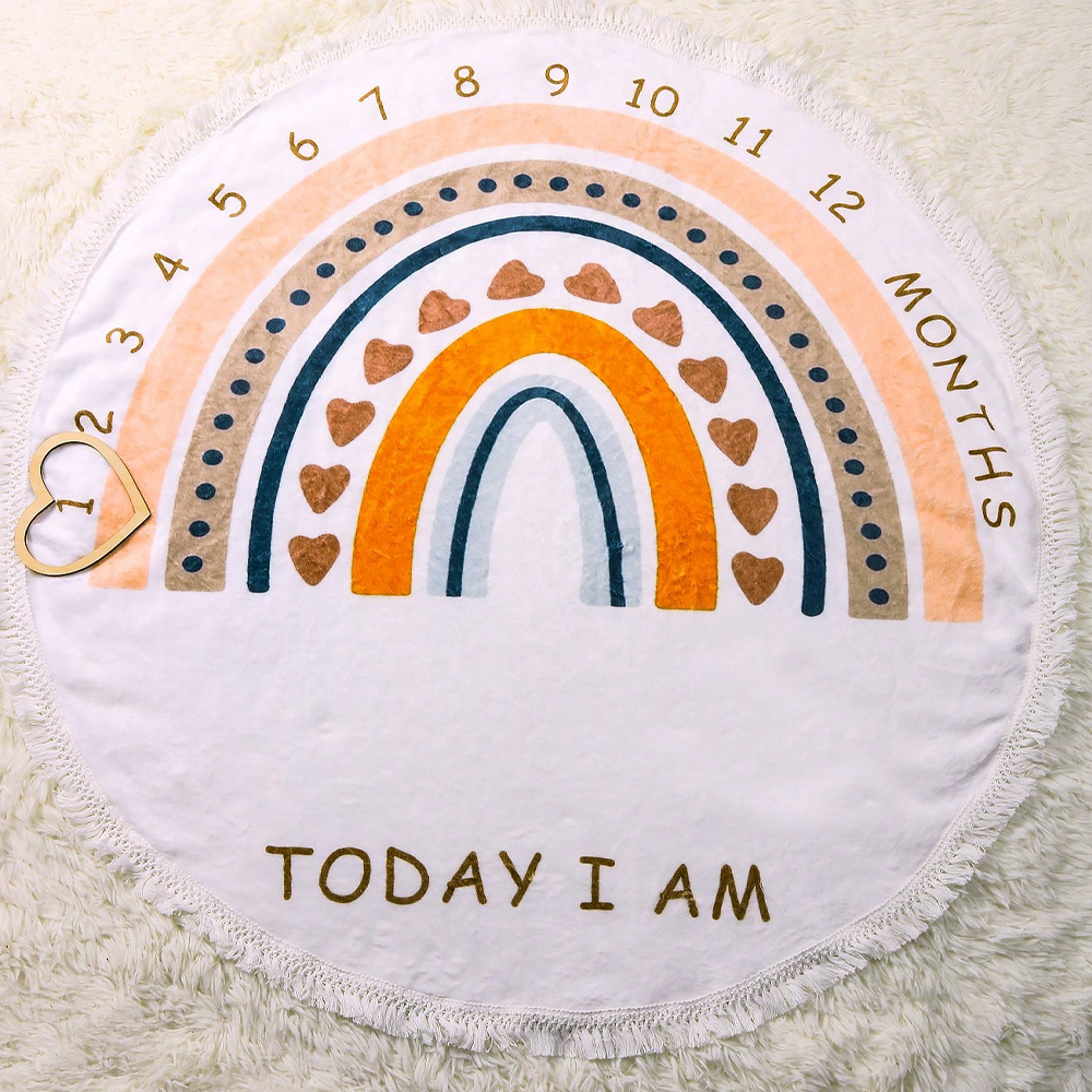 Flannel Month Milestone Blanke - Photography Year recension och pris