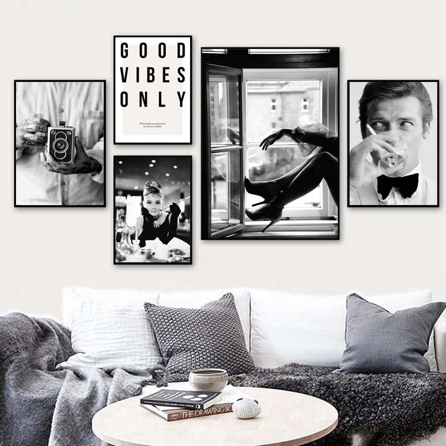 Black and White Paris Wall Art - Photography Quotes recension och pris