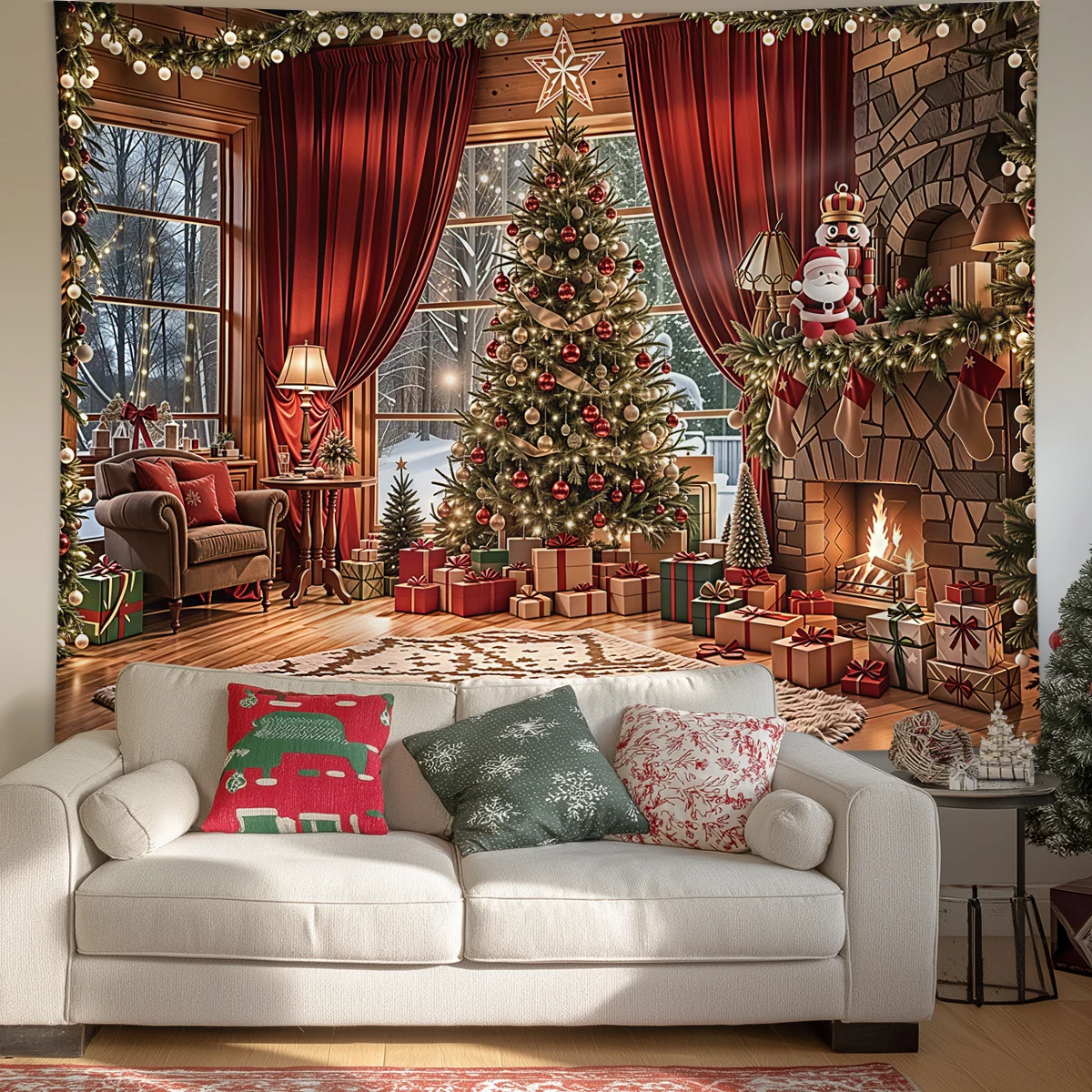 1pc Christmas decoration tapes - Photography Year recension och pris