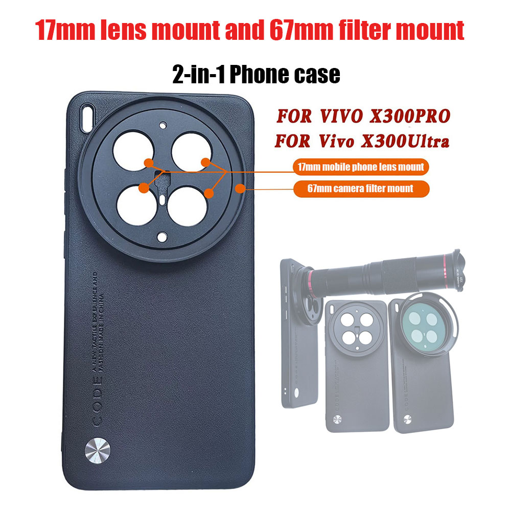 17mm Lens Mount & 67mm Filter  - Photography Kit Vivo X300 Pro recension och pris