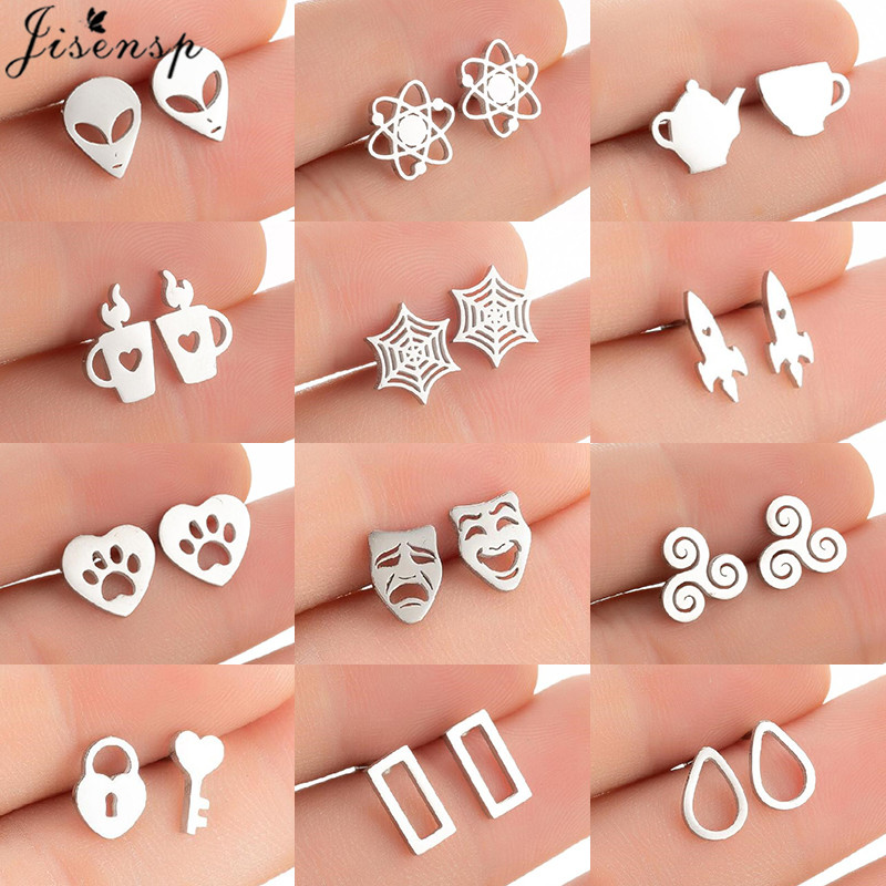 Lovely Stainless Steel Earring - Photography Online recension och pris