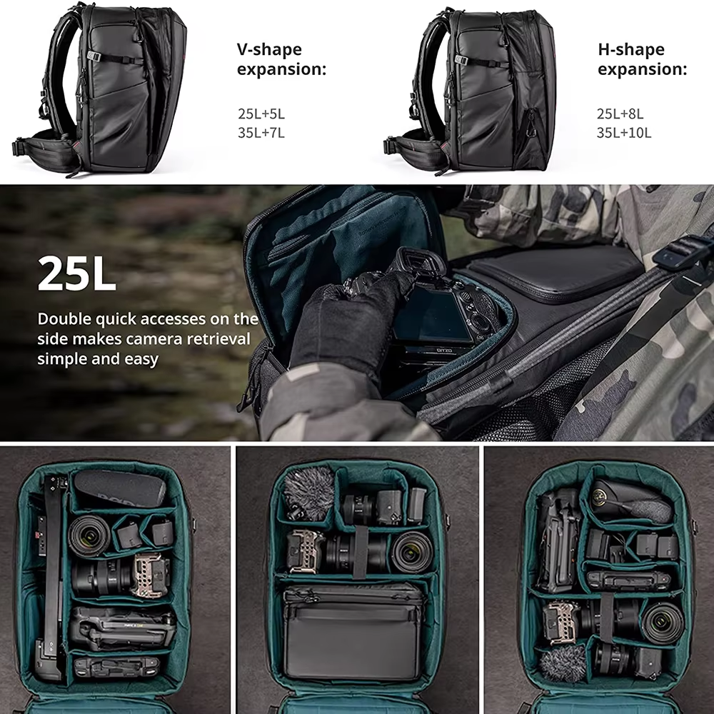 PGYTECH OneMo 2 Camera Backpac - Camera Bag Waterproof recension och pris
