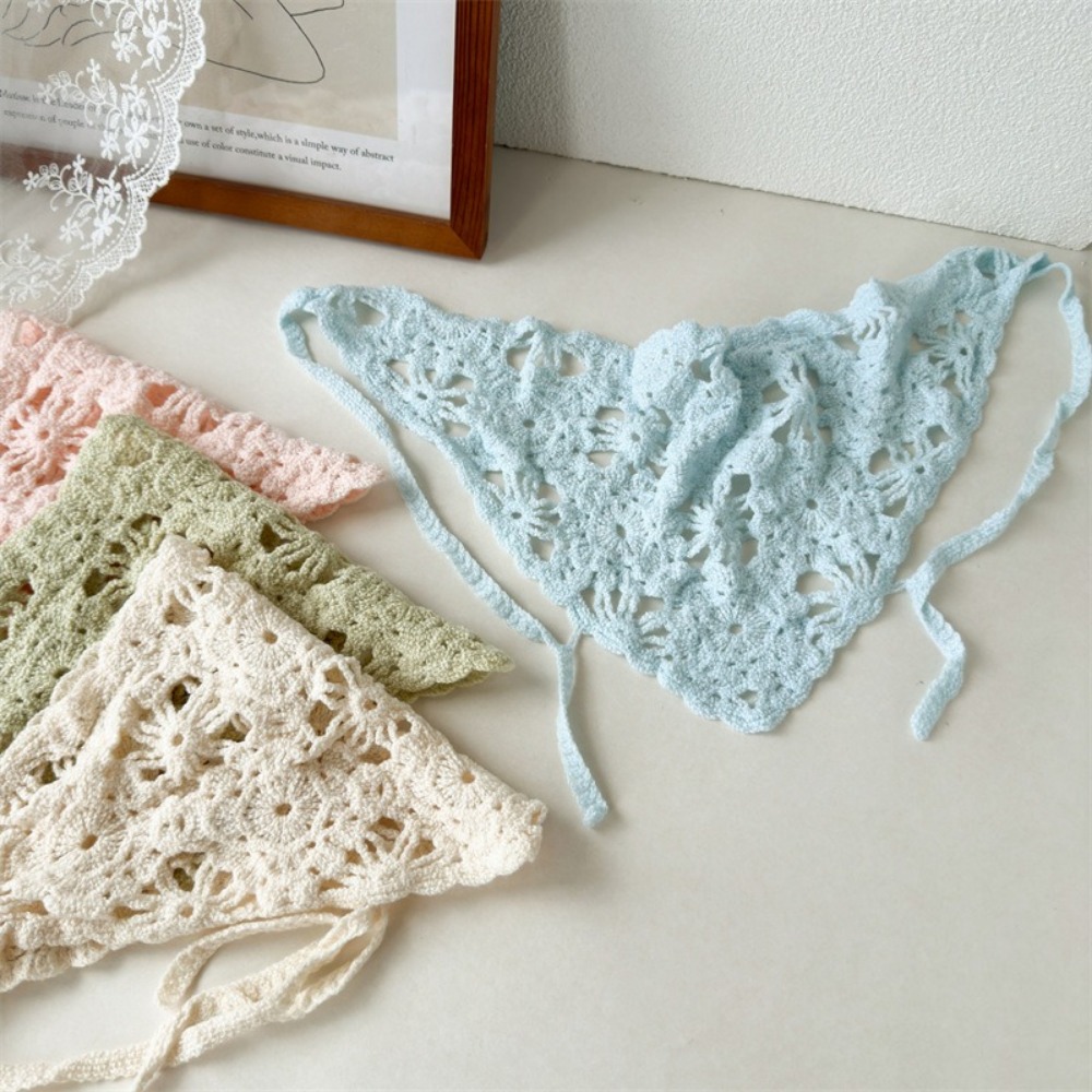 Retro Handmade Knitted Headsca - Photography Triangle recension och pris