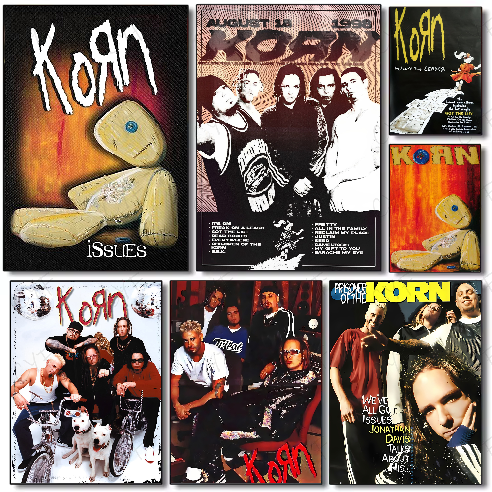 Korn Rock Band Music Poster HD - Photography Hobby recension och pris