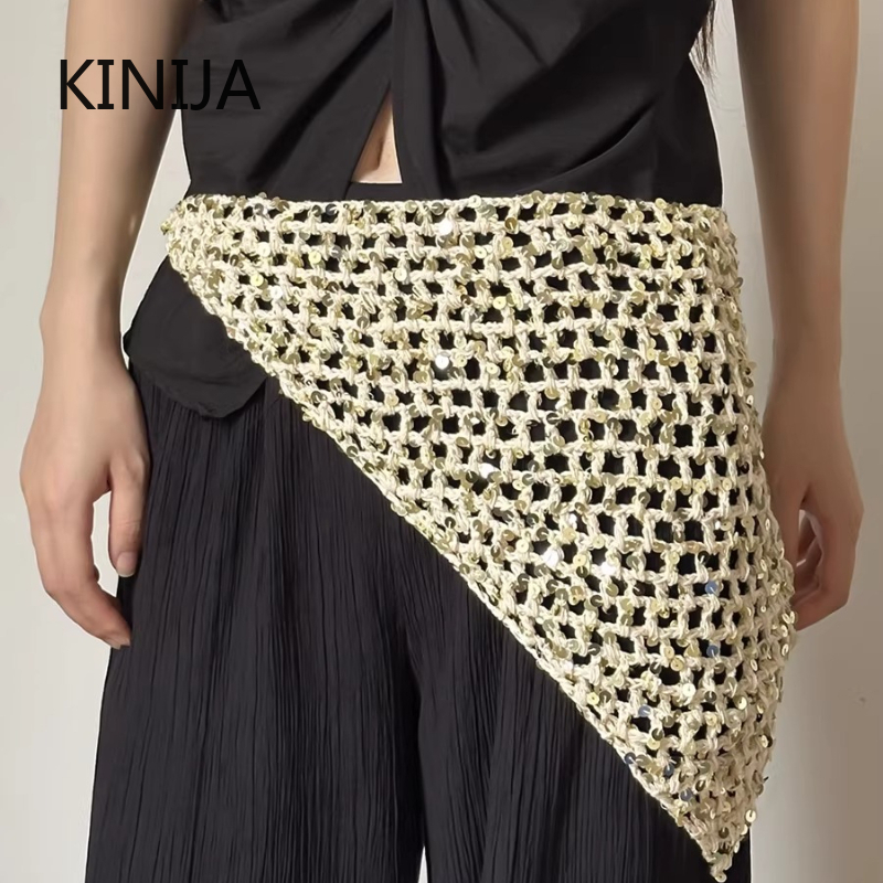 Ins Style Sequined Hollow Knit - Photography Triangle recension och pris