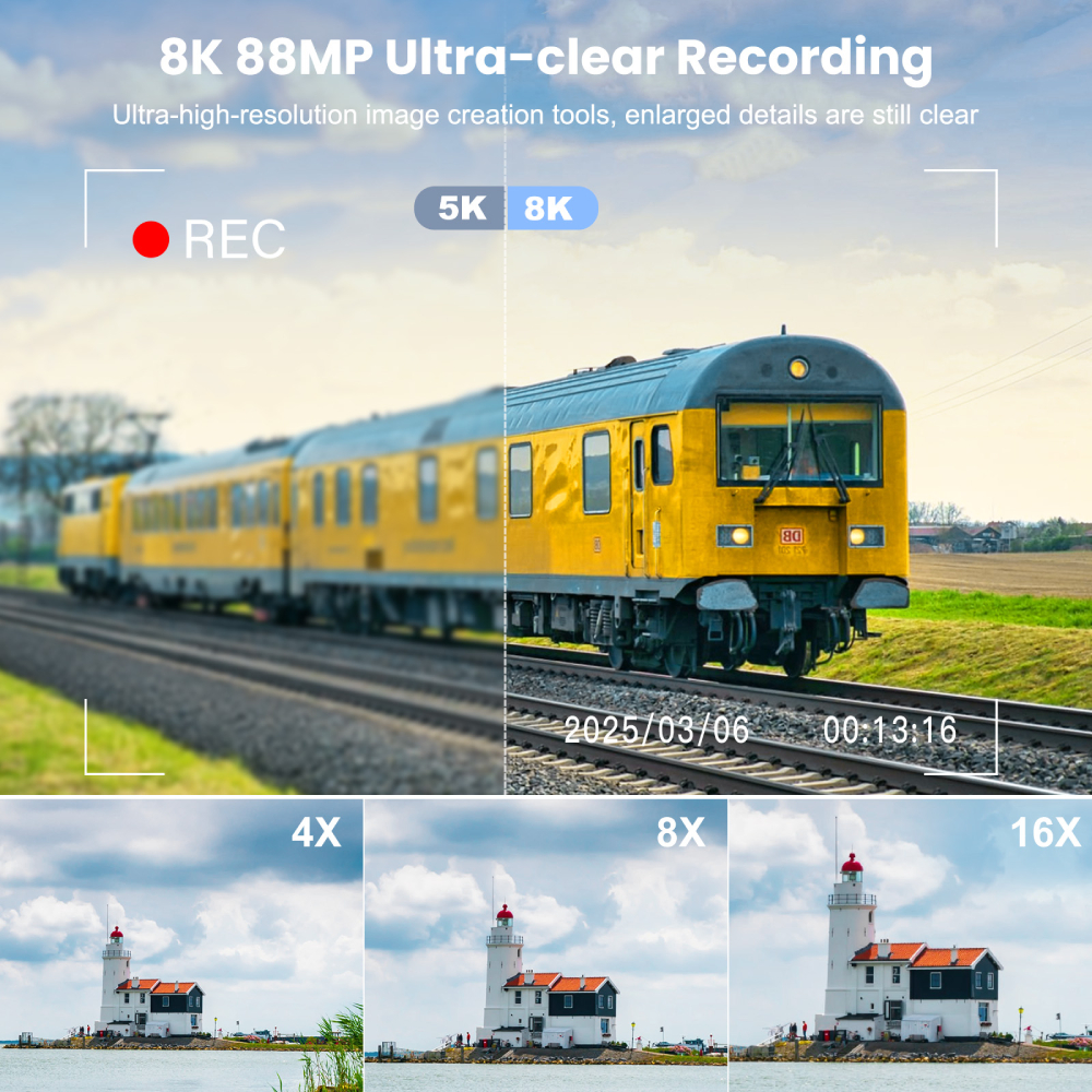 8K Digital Camera for Photogra - Photography Nature Images recension och pris