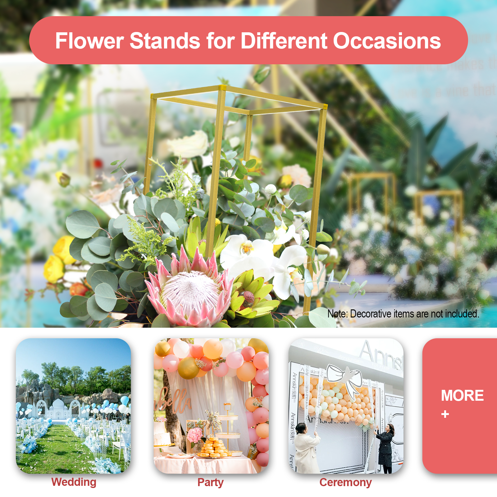 Flower Stand, 10-Pack Square W - Photography Framing recension och pris