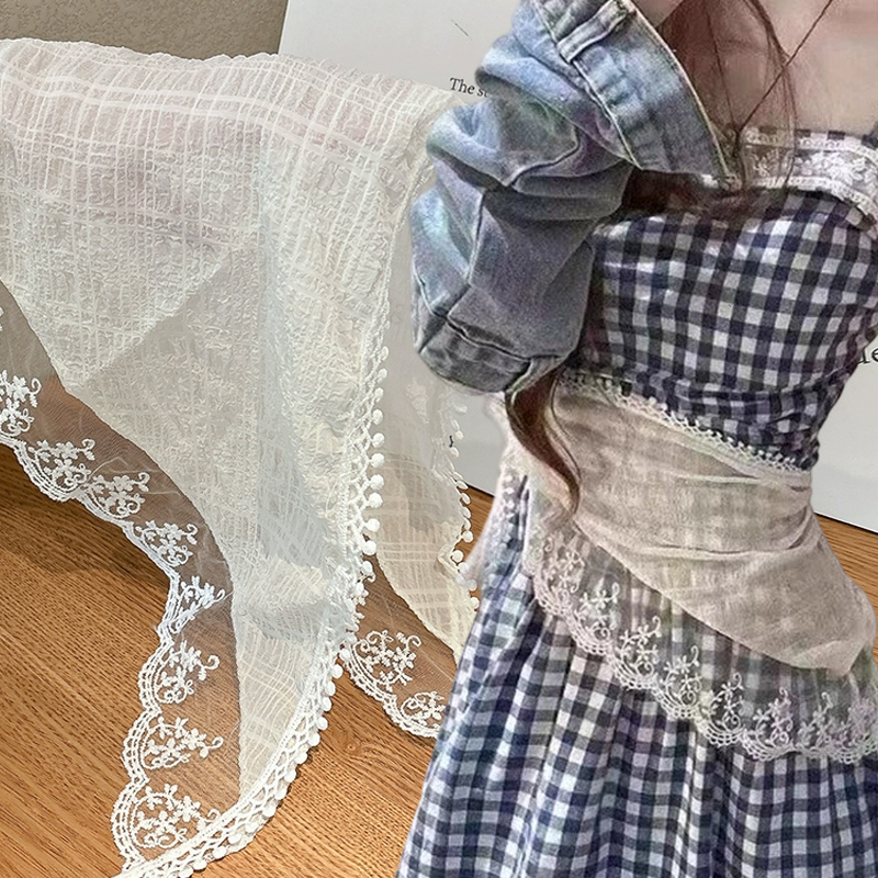 Summer White Lace Head Wrap Sc - Photography Triangle recension och pris