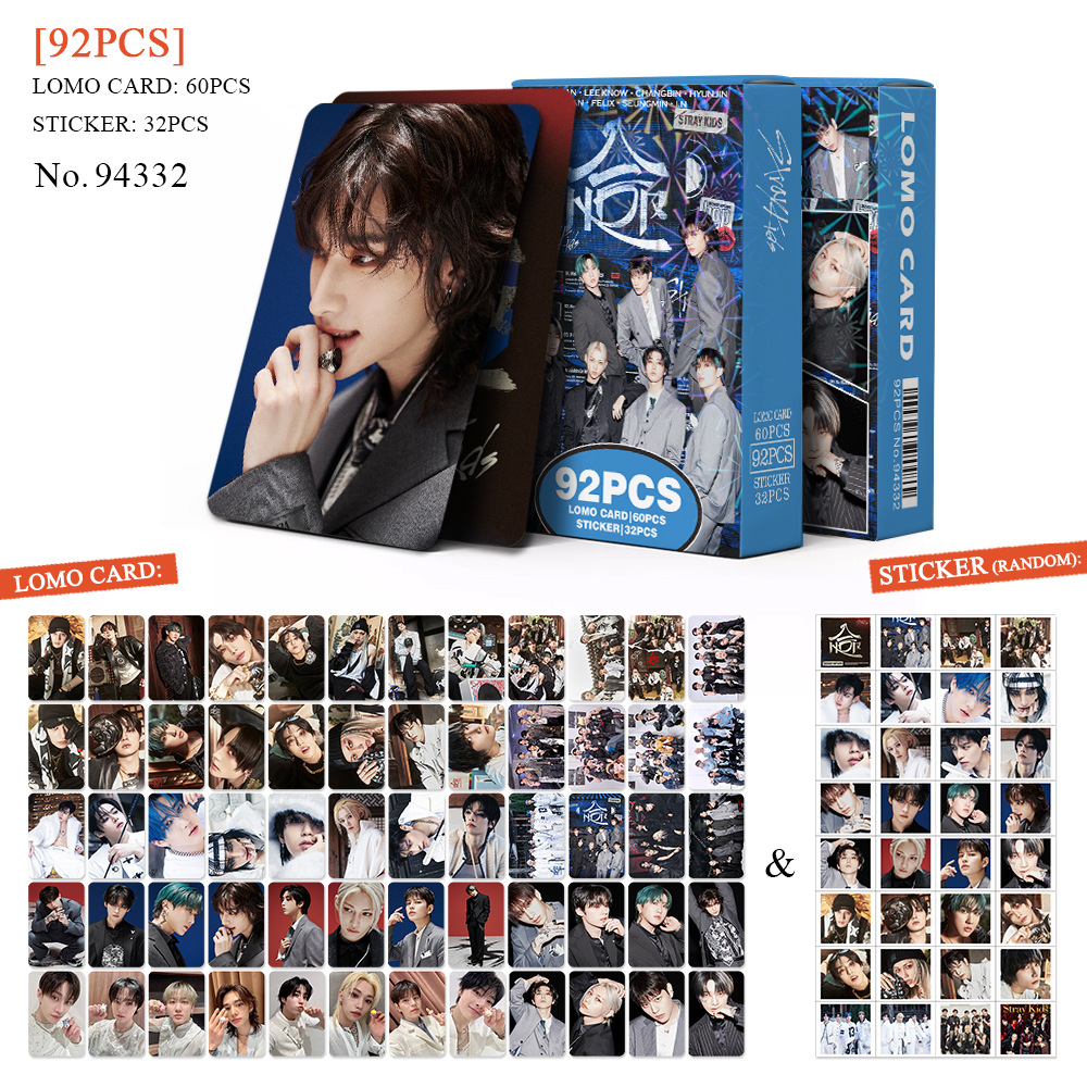 92Pcs Skzoo Card Stray kids Ca - Photography Portfolio recension och pris