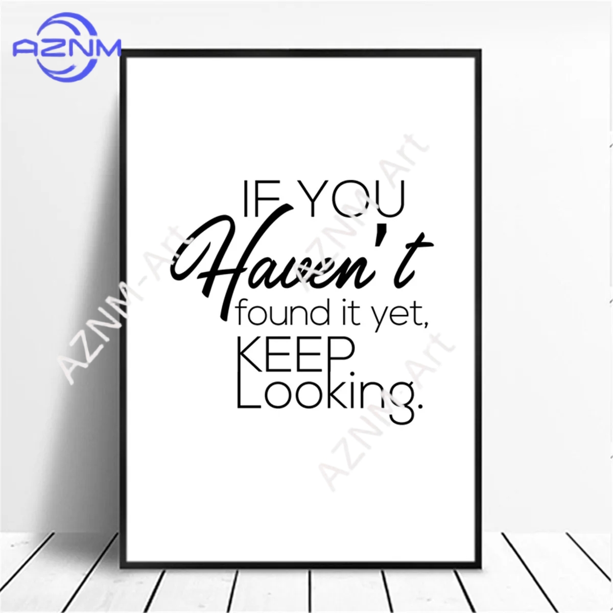 1PC Canvas Painting Positive E - Photography Quotes recension och pris