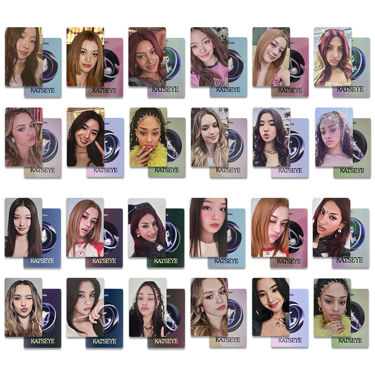 6Pcs/Set Kpop Idol KATSEYE New - Photography Portfolio recension och pris