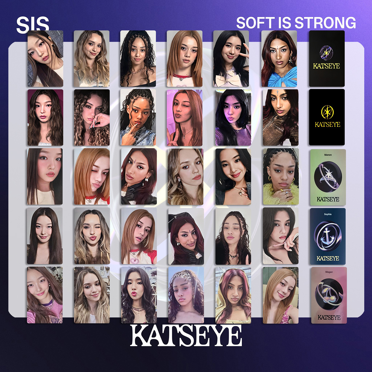 6Pcs/Set Kpop Idol KATSEYE New - Photography Portfolio recension och pris