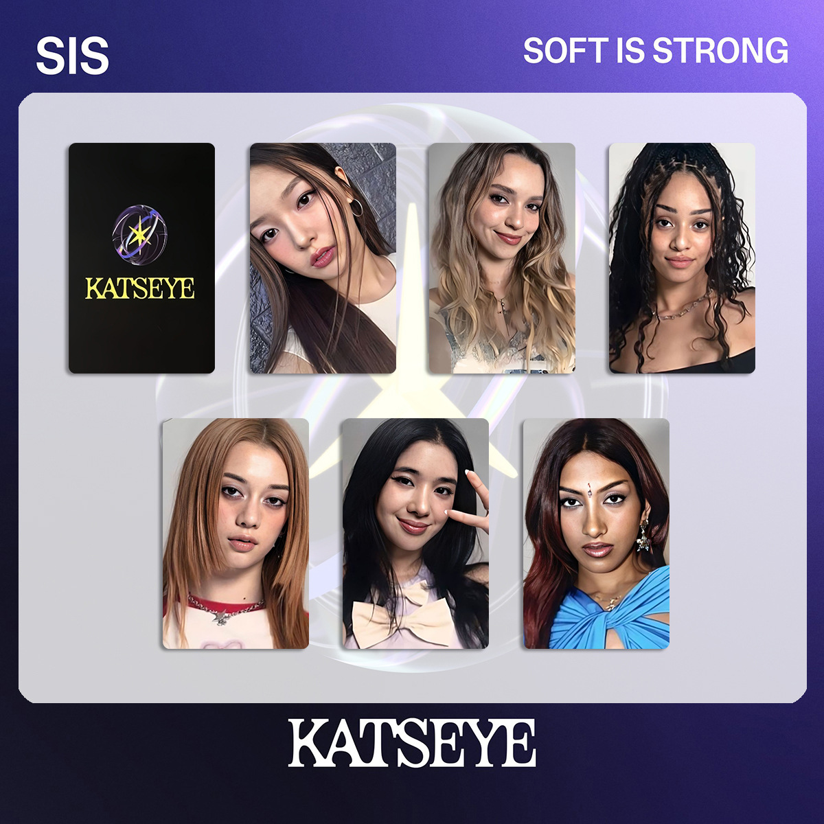 6Pcs/Set Kpop Idol KATSEYE New - Photography Portfolio recension och pris