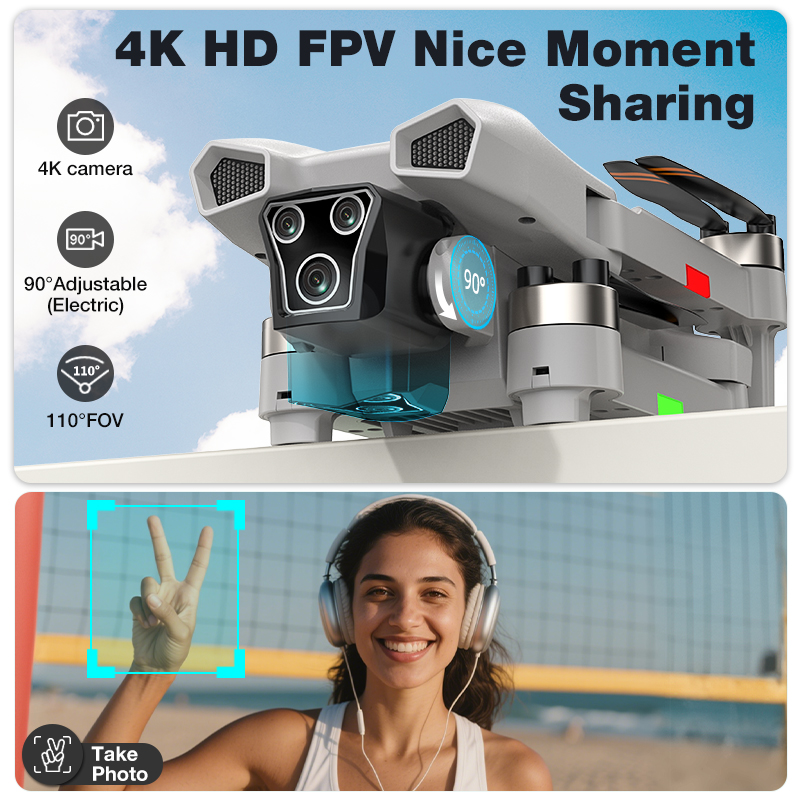 2026 Hot L017 Pro Drone Brushl - Photography Pro recension och pris