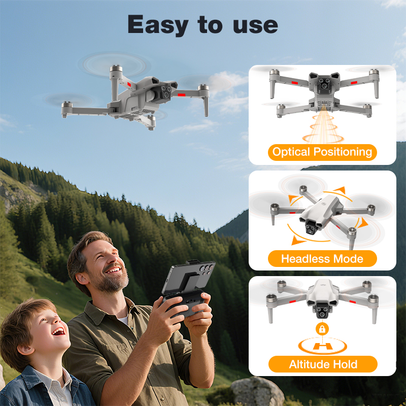 2026 Hot L017 Pro Drone Brushl - Photography Pro recension och pris