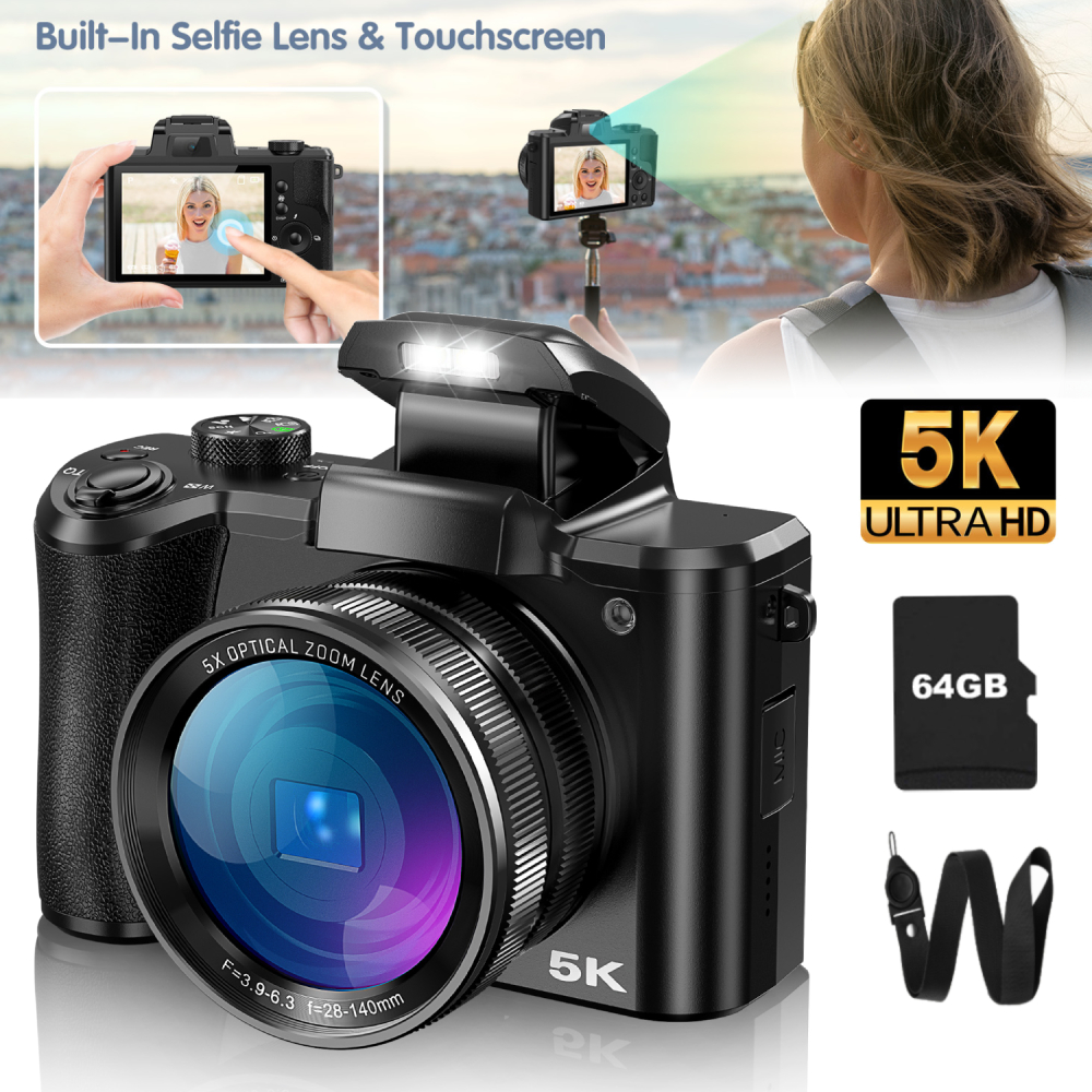 5K Digital Camera for Photogra - Photography Nature Images recension och pris
