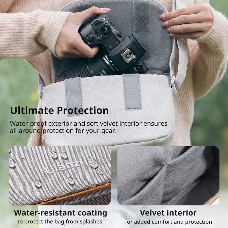 Ulanzi F02 Camera Sling Bag Wa - Camera Bag Waterproof recension och pris