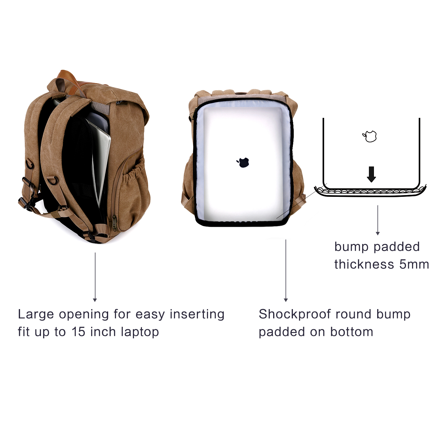BAGSMART Camera Bag DSLR Photo - Camera Bag Waterproof recension och pris