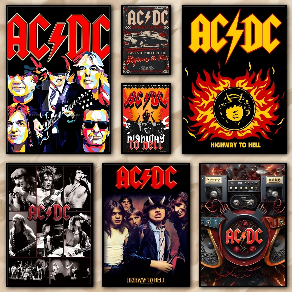 Rock Singer A-AC D-DC Band fas - Photography Hobby recension och pris