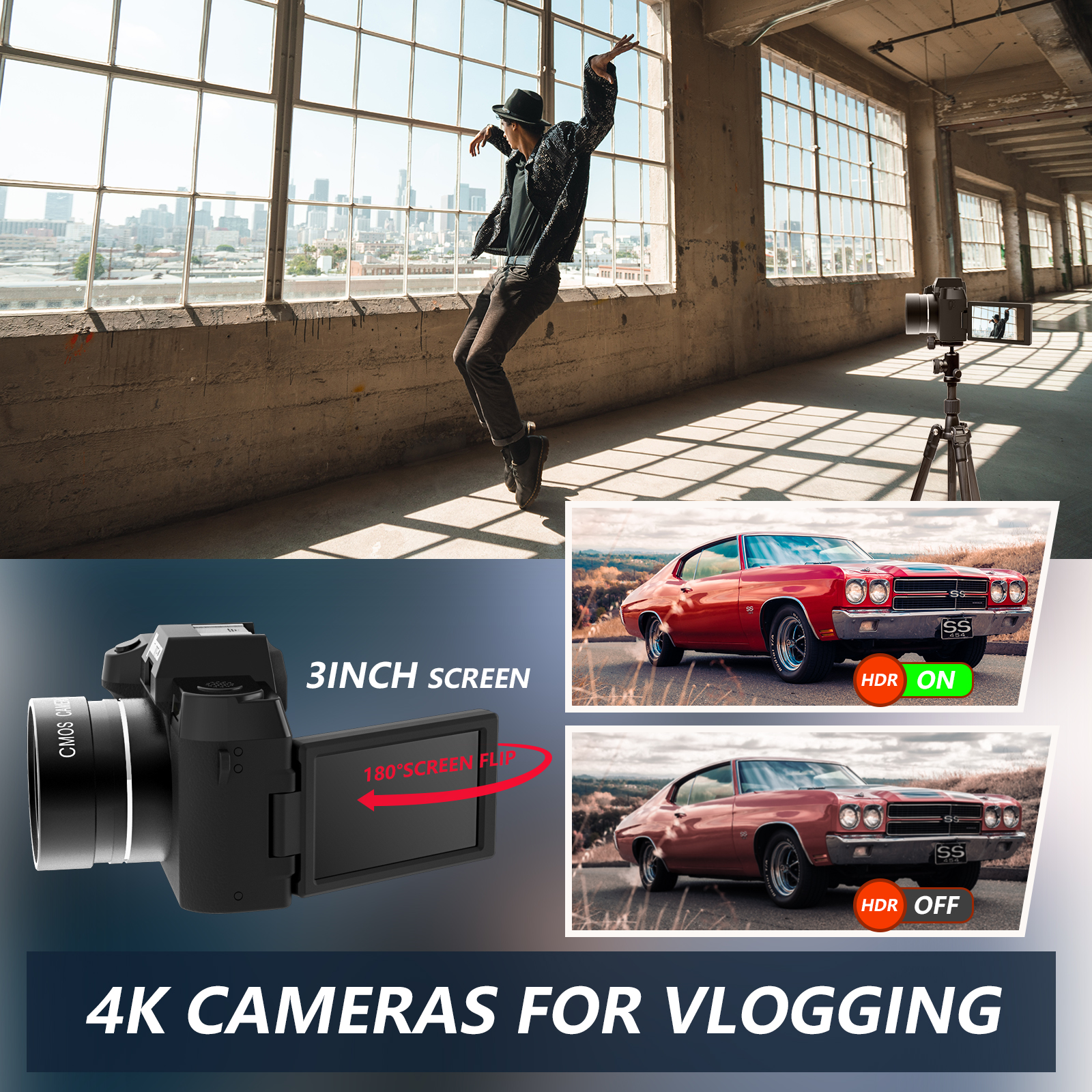Professional 4K&48MP Digital C - Photography Nature Images recension och pris